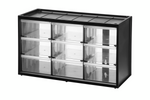 Organizér do dílny s 9 zásuvkami STANLEY OPP skříňka 365x210mm