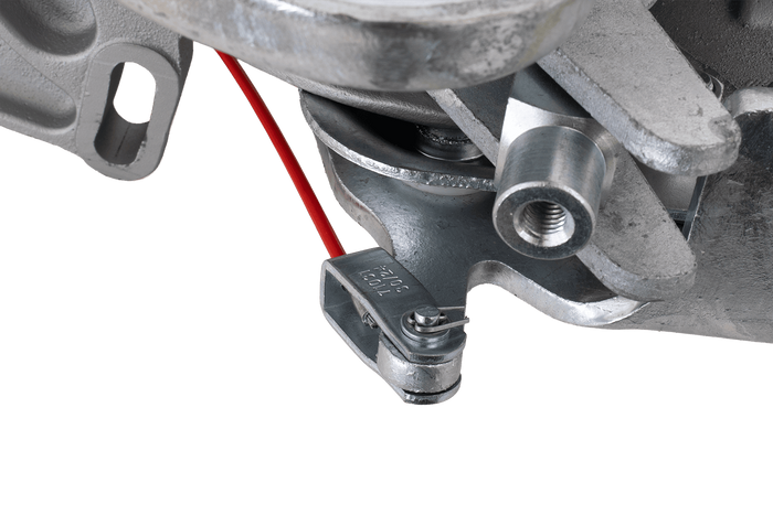 Nájezdové zařízení KNOTT KFG30A se závěsem K35A pro přívěs 3000 kg s ojí typu V