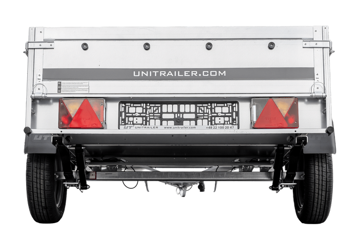 Přívěs za auto na pružinách 230x125 UNITRAILER GARDEN 230/R KIPP