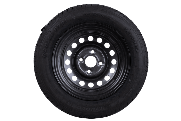 VÝSTUP Kolo přívěsu PNEU LINGLONG 155/70 R13 75N RÁFEK UNITRAILER 4Jx13" 4x100 ET:30