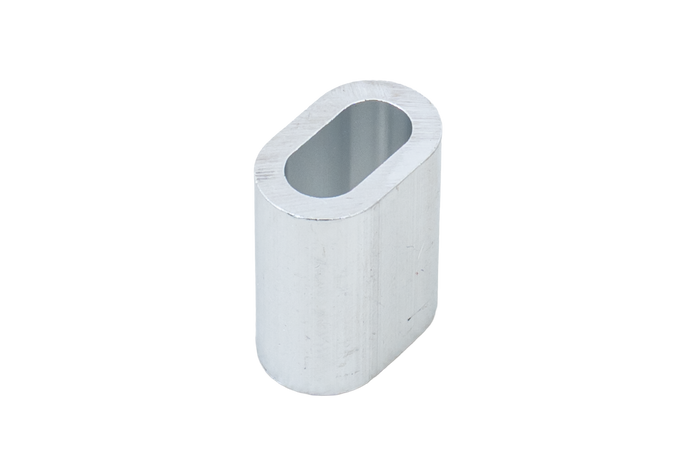 Hliníková spojka pro lana DROMET ZLA.5, objímka pro lana 5 mm