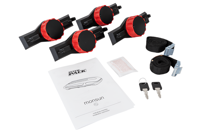 Střešní box Inter Pack Monsun L antracit matný