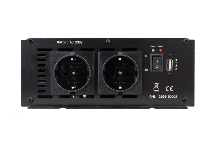 Měnič napětí 12V/230V (2000/4000W) KAMAR E1930