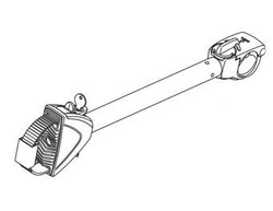 Krátký držák 022638 Atera Strada Evo 2/Evo 3/Vario 2/Vario 3