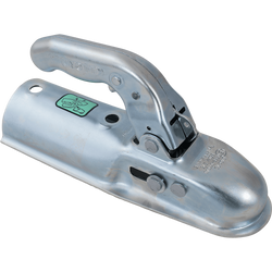Kulové tažné zařízení KNOTT K7.5-E pro přívěs o hmotnosti 750 kg s trubkovou ojí o průměru 70 mm