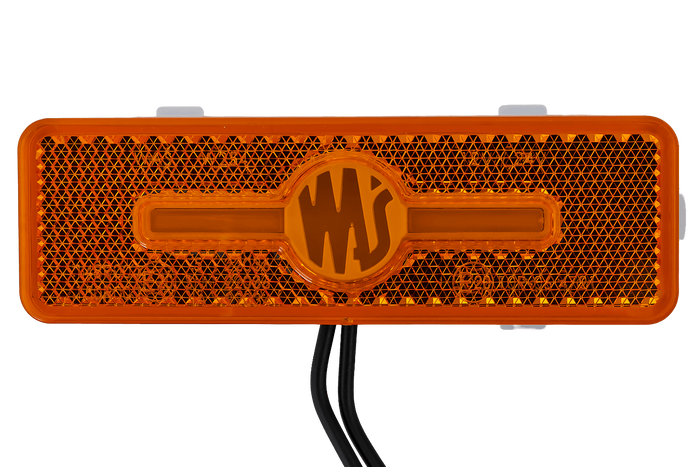 Obrysové světlo WAŚ W254 2033 LED, oranžové, univerzální, s držákem