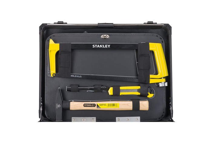 Servisní sada STANLEY STMT98109-1, kufřík s nářadím, 142 dílů.
