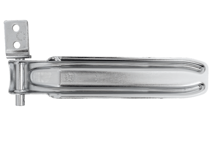 Boční pant s úchytkou STEELPRESS ZW-01.270A+UZ-01B kompletní montáž na bok přívěsu