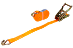 UNITRAILER 6m/25mm/1t oranžový přepravní pás s napínákem