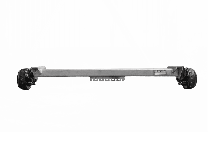 Brzděná náprava KNOTT VGB13-M pro přívěs/nosič 1350 kg 1300 mm 1770 mm 5x112