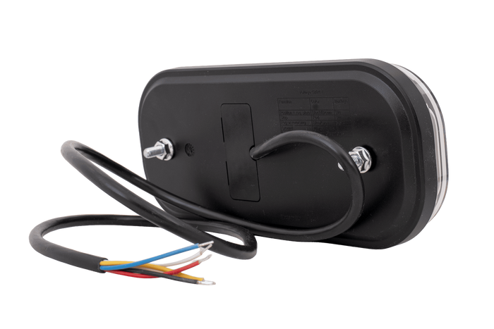 Zadní svítilna FRISTOM FT-230 LED, 6 funkcí, univerzální