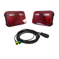 Zadní světla ASPÖCK MULTILED IV LED + kabelový svazek ASPÖCK 4,5 m 7pinový
