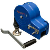 Ruční naviják pro přívěs KNOTT 1150 kg s pásem
