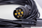 Zadní světla FRISTOM LED + kabelový svazek MANTES 4m 7PIN