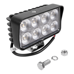 LED pracovní reflektorová svítilna TT TECHNOLOGY BLACK TT.13306 32xLED 2560lm obdélníková