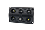 HORPOL LWD2157/CZ LED 900lm černá interiérová lampa s vypínačem a červenou diodou