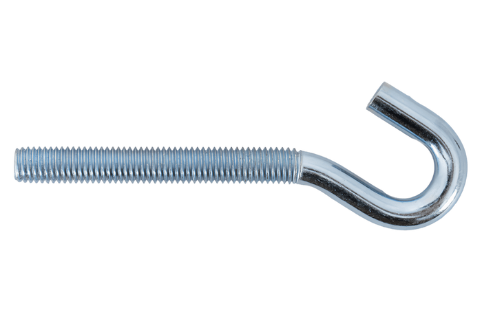 Stavební hák DROMET HZ M10x120 s otevřeným koncem (zahnutý)