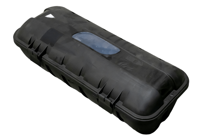 Krabice na hasicí přístroj OUTLET 9/12 kg DAKEN 82511 STRIKE 707x322x239mm černá