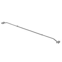 Držák ploché plachty pro přívěs ProPlus 340918V01 nastavitelný 152–220 cm