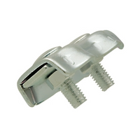 Dvojitá sedlová lanová svorka DROMET ZLS.4 pro lana o průměru 4 mm