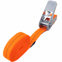 HILLS 5m/25mm/1t oranžový jednodílný popruh s napínačem