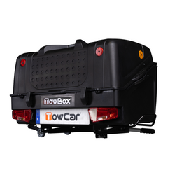 Towbox V1 Black Edition - box na zavazadla montovaný na tažné zařízení