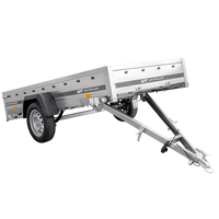 Přívěs za auto na pružinách 264x125 UNITRAILER GARDEN 264/R KIPP