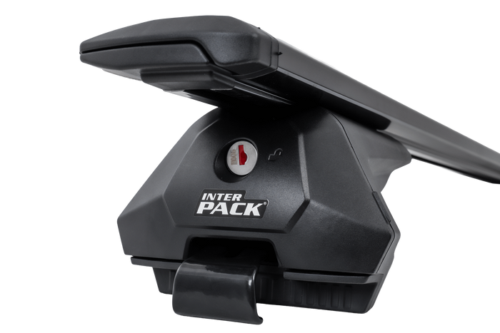 Střešní nosič Inter Pack Virgo IR 110 (G2) s integrovanými lyžinami (černý)