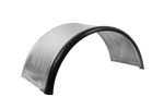 Dvojitý blatník pro přívěs 15-16" DOMAR DK7115 podběh kola 880/400 mm kovový s gumovým okrajem