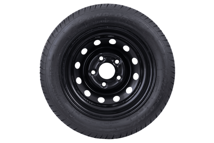 VÝSTUP Vyztužené kolo přívěsu LINGLONG TYRE 195/50 R13C 104/101N UNITRAILER RÁFEK černý 5,5Jx13&quot; 5x112 ET:30