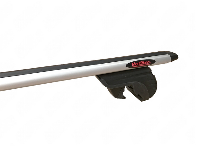Hliníkový střešní nosič Mont Blanc AMC 5412 AERO s integrovanými lyžinami