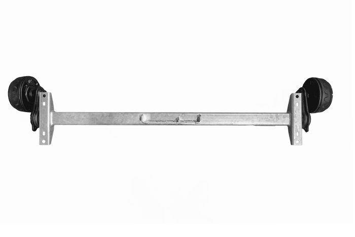 Brzděná náprava KNOTT VGB13-M pro přívěs/nosič 1350 kg 1450 mm 1900 mm 5x112