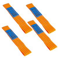 Sada čtyř přepravních postrojů pro přívěs UNITRAILER 0,3m/50mm/4t oranžová