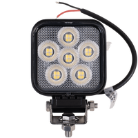 LED pracovní reflektorová svítilna TT TECHNOLOGY BLACK TT.13324 24xLED 1920lm čtvercová