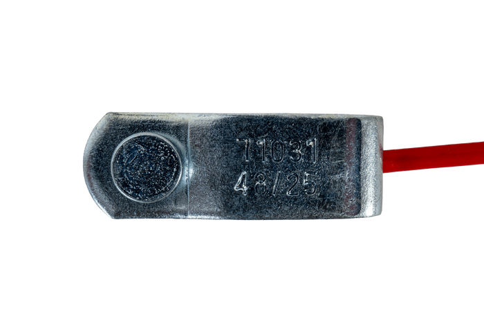 Nouzové bezpečnostní lano KNOTT breakaway s karabinou 1200 mm