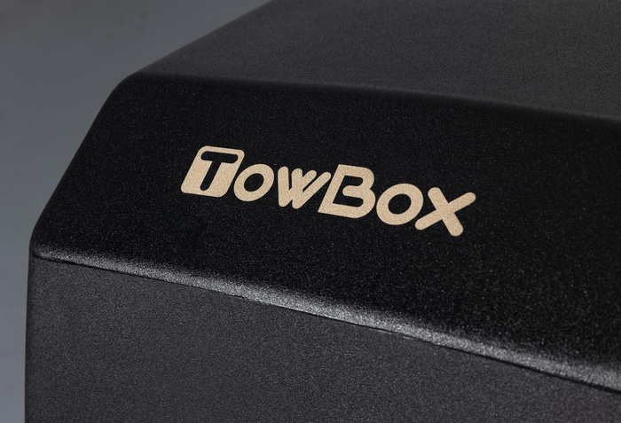 Towbox V3 black LED Edition - box na zavazadla montovaný na tažné zařízení
