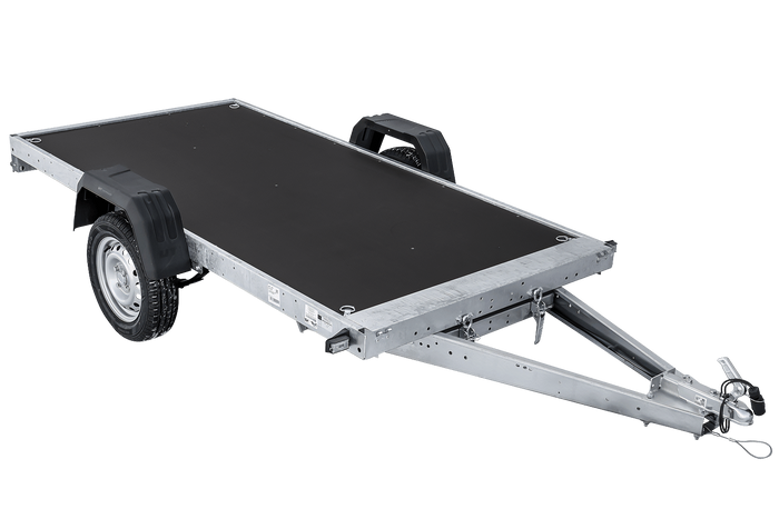 Přívěs pro auto na pružinách 264x125 UNITRAILER FORCE 264/R KIPP