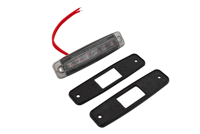FRISTOM FT-079 LED univerzální obrysová svítilna tmavě červená