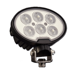 LED pracovní reflektorová svítilna TT TECHNOLOGY BLACK TT.13359F 6xLED 4800lm oválná