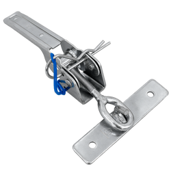 Boční tažné zařízení s přezkou WINTERHOFF BV 40-1 + kompletní excentrický boční zámek přívěsu BVG 40-A