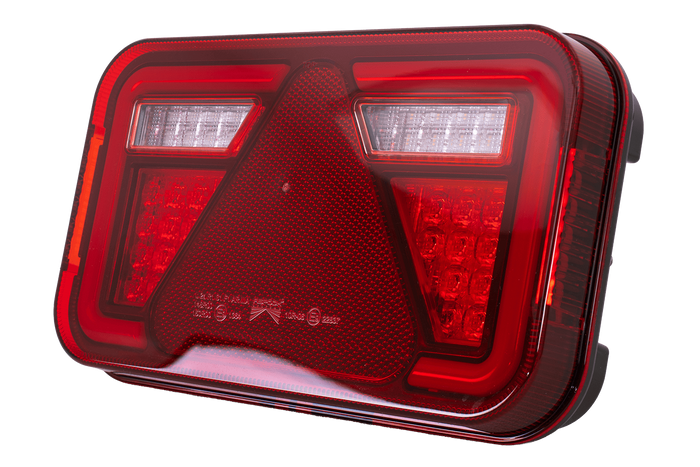 Zadní světlo ASPÖCK MULTILED IV LED, 6 funkcí, pravé