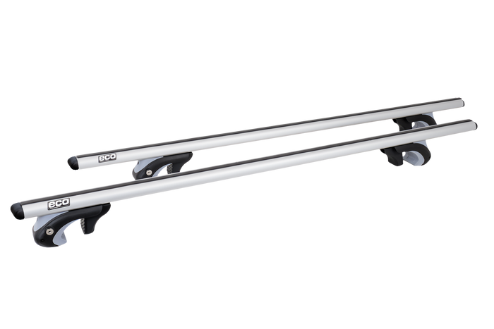 Střešní nosič Eco Alubase 120 - univerzální hliníkový nosič pro otevřené lišty