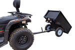 Zahradní přívěs za traktor, čtyřkolku UNITRAILER sklápěcí vozík 225 kg 1030x700 mm