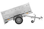 Lehký přívěs 200x106 UNITRAILER GARDEN 200 KIPP s bočnicemi BIS