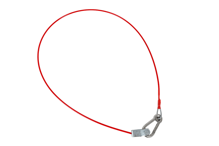Nouzové bezpečnostní lano KNOTT breakaway s karabinou 1200 mm