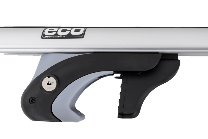 Střešní nosič Eco Alubase 120 - univerzální hliníkový nosič pro otevřené lišty