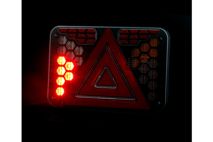 Zadní světlo HORPOL LZD 3216 LED 7 funkcí pravé