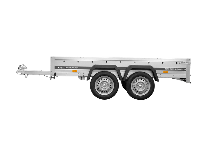 Dvounápravový přívěs 264x125 UNITRAILER GARDEN 264/2 KIPP