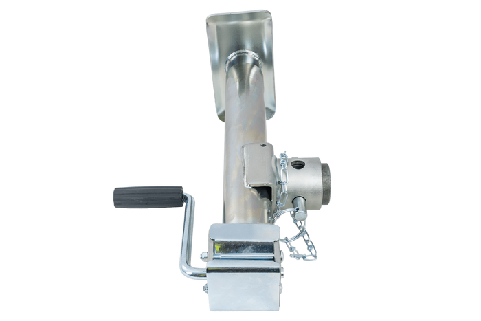 UNITRAILER TJ5001 výsuvná kliková opěra pro plošinový přívěs o hmotnosti 1300 kg 364-614 mm