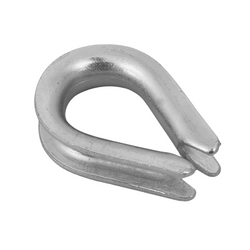 Lanový náprstek DROMET KU.6, ocelový kousek, 6 mm